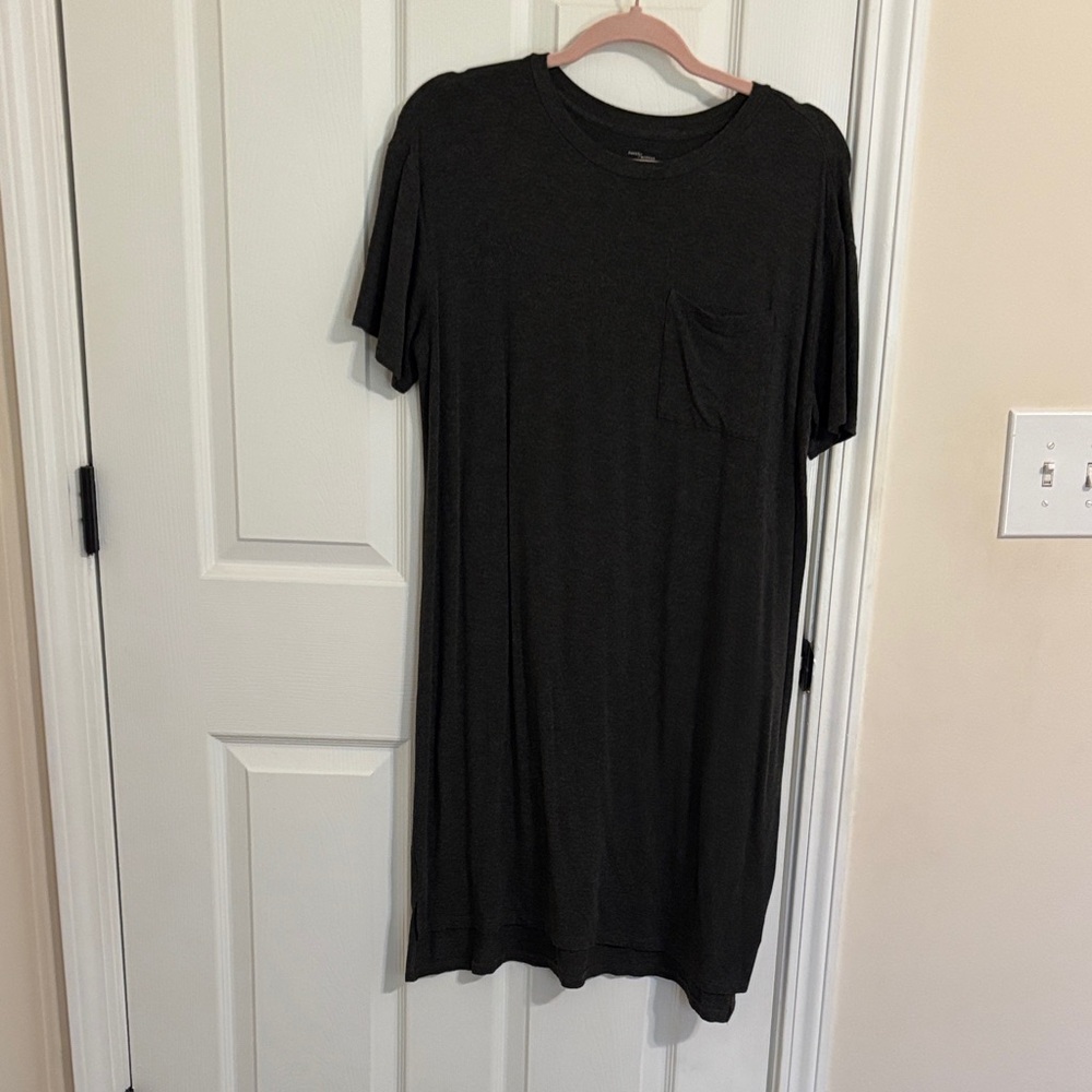 Daily Ritual Black Midi Dress